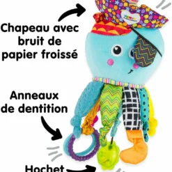 Lamaze PELUCHE CAPITAINE CALAMAR 29 CM -Magasin De Jouets Vtech 008c6f0cae675987b6e37b29a4526b003eeb8940 02023507 04