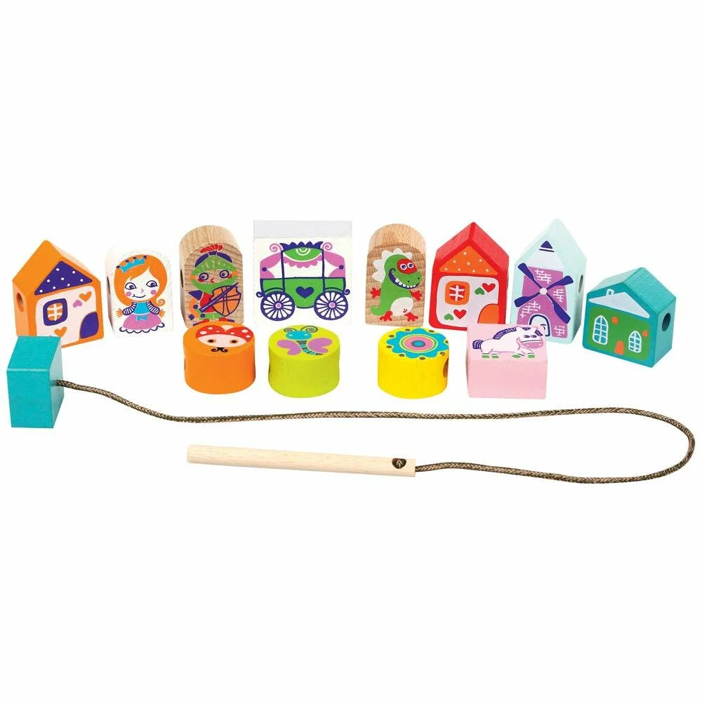 L'ATELIER DU BOIS ELEMENTS BOIS A ENFILER - FEERIE 4 L'ATELIER DU BOIS ELEMENTS BOIS A ENFILER - FEERIE – Image 2