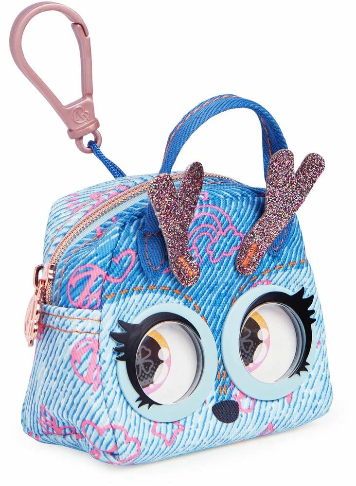 SPIN MASTER PURSE PETS MICRO - CERF DENIM 5 SPIN MASTER PURSE PETS MICRO - CERF DENIM – Image 3