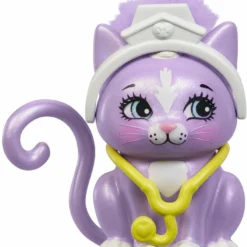 MATTEL ENCHANTIMALS - POUPEE ET COFFRET BETES CITADINES CABINET DU DOCTEUR CHAT -Magasin De Jouets Vtech 1559089b6222ddf5b25e8dd57c0a035da971dbcb 41107671 05