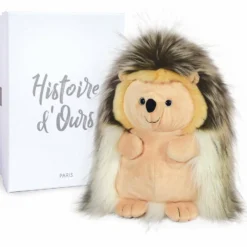 HISTOIRE D'OURS PELUCHE CHOUPISSON LE HERISSON 30 CM