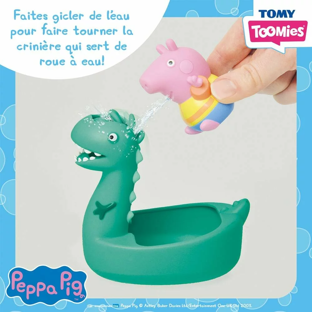 Tomy TOOMIES - BATEAU BOUÉE - GEORGE ET DINO - PEPPA PIG 7 Tomy TOOMIES - BATEAU BOUÉE - GEORGE ET DINO - PEPPA PIG – Image 5