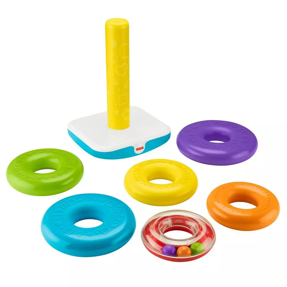 Fisher Price PYRAMIDE ARC-EN-CIEL GEANTE 5 Fisher Price PYRAMIDE ARC-EN-CIEL GEANTE – Image 3