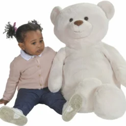 SIDJ PELUCHE OURS BEIGE 1 M - ASSIS 60 CM -Magasin De Jouets Vtech 1ca8c6c40f4c7166550c244a3a03f625d1b0c483 08027905 04