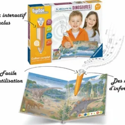 Ravensburger TIPTOI - COFFRET COMPLET LECTEUR INTERACTIF + LIVRE JE DECOUVRE LES DINOSAURES -Magasin De Jouets Vtech 1d13a02ef0e1b56b86a34ac1a2bb40ec886f5a8a 41053872 05