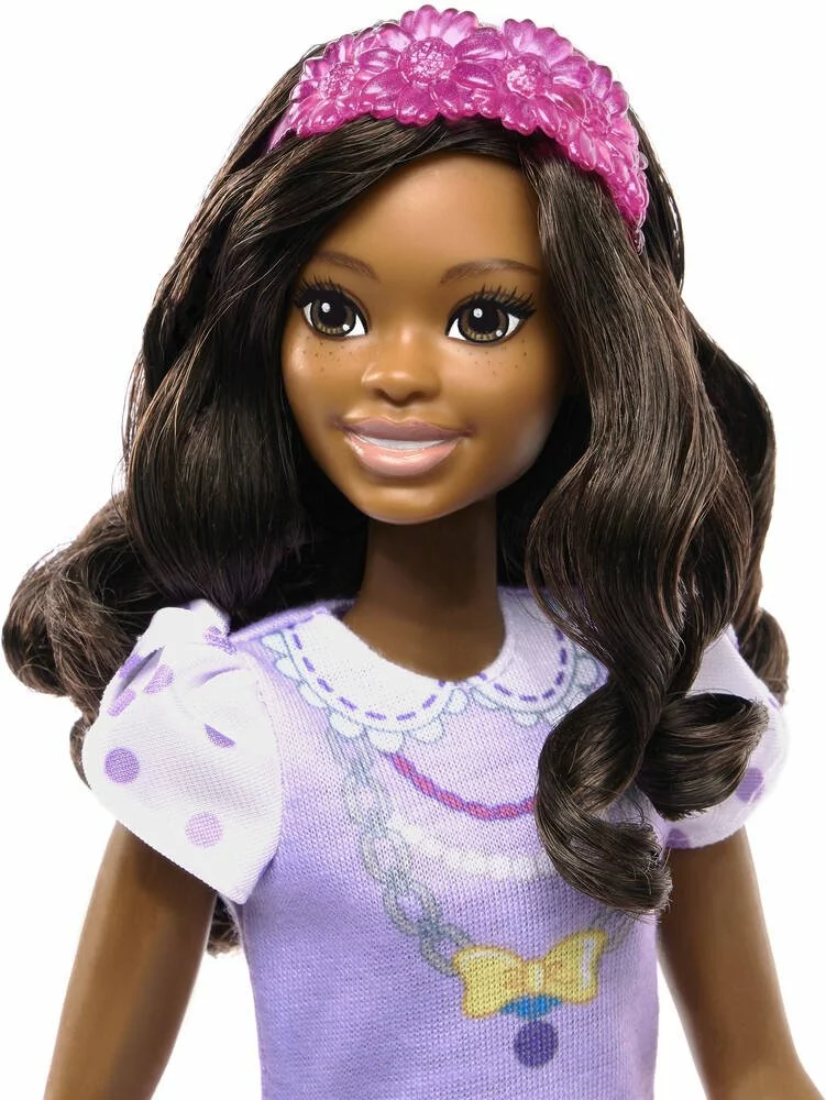 MATTEL BARBIE - MA PREMIERE BARBIE BRUNE - POUPEE BROOKLYN 35 CM 5 MATTEL BARBIE - MA PREMIERE BARBIE BRUNE - POUPEE BROOKLYN 35 CM – Image 3