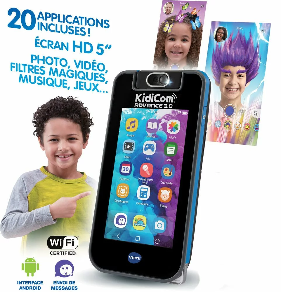 VTech KIDICOM ADVANCE 3.0 NOIR 5 VTech KIDICOM ADVANCE 3.0 NOIR – Image 3