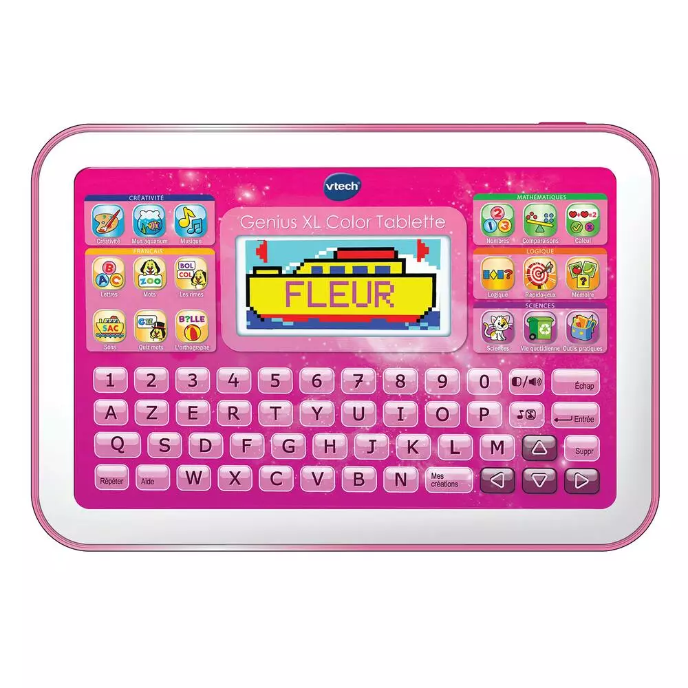 VTech GENIUS XL COLOR TABLETTE ROSE 4 VTech GENIUS XL COLOR TABLETTE ROSE – Image 2