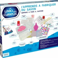 LE LABO DES CURIEUX J'APPRENDS A FABRIQUER DU SAVON -Magasin De Jouets Vtech 256bbcdd4b40adcf43309215d2ca9afd6a4e69e3 04123292 03