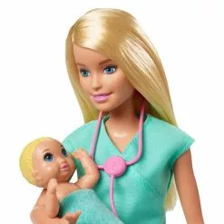 MATTEL POUPEE BARBIE COFFRET PEDIATRE BLONDE -Magasin De Jouets Vtech 2663ae5fa9eea54bdd7d7a2c3f4895c9eb865ee5 10022266 02