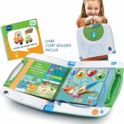 VTech LIVRE MAGIBOOK V2 STARTER PACK VERT + LIVRE CORY BOLIDES VERT -Magasin De Jouets Vtech 3325ca9dbdc95fd1366e5a8add574045ba404166 04072121 02