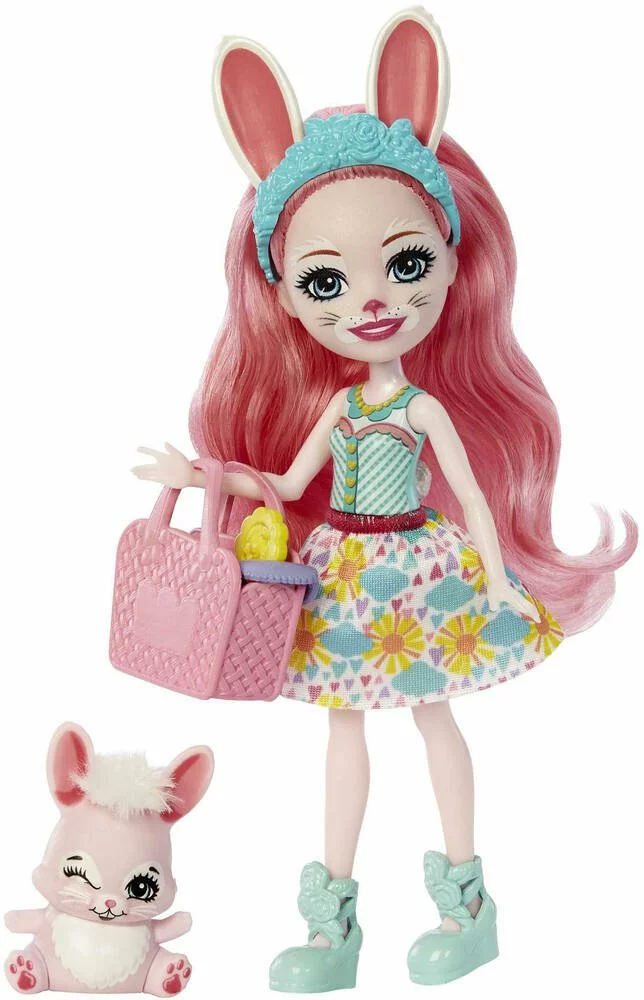 MATTEL ENCHANTIMALS - MEILLEURS AMIS DES BEBES 15 CM - POUPEE BREE BUNNY ET TWIST 5 MATTEL ENCHANTIMALS - MEILLEURS AMIS DES BEBES 15 CM - POUPEE BREE BUNNY ET TWIST – Image 3