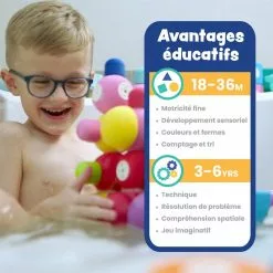 BLOCKAROO BOAT BATEAU BOITE DE 10 PIECES -Magasin De Jouets Vtech 3735b77d94fc725881dc25ae1c66d4725ea685a2 02082438 06