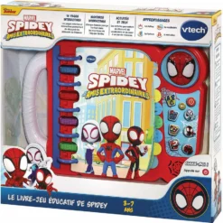 VTech LE LIVRE-JEU ÉDUCATIF DE SPIDEY -Magasin De Jouets Vtech 38cad5ff54a9c1b168a175edb164d5fc14690023 41053799 03