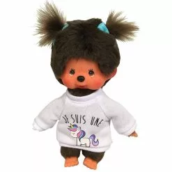 Bandai PELUCHE MONCHHICHI LICORNE 20 CM