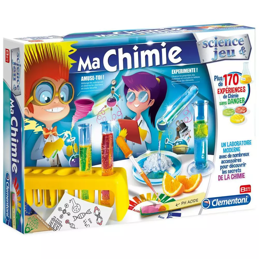 Clementoni SCIENCE JEU - MA CHIMIE 3 Clementoni SCIENCE JEU - MA CHIMIE