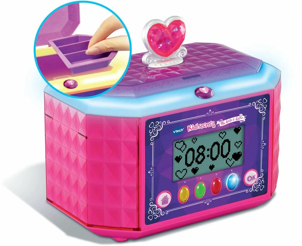 VTech MA BOITE À BIJOUX ROSE - KIDISECRETS 4 VTech MA BOITE À BIJOUX ROSE - KIDISECRETS – Image 2