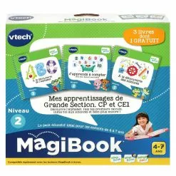 VTech LIVRES MAGIBOOK - MES APPRENTISSAGES DE GRANDE SECTION, CP ET CE1 -Magasin De Jouets Vtech 41fbc61cd1a12f5b0b56692bd2c39c01a89dad22 04072042 02