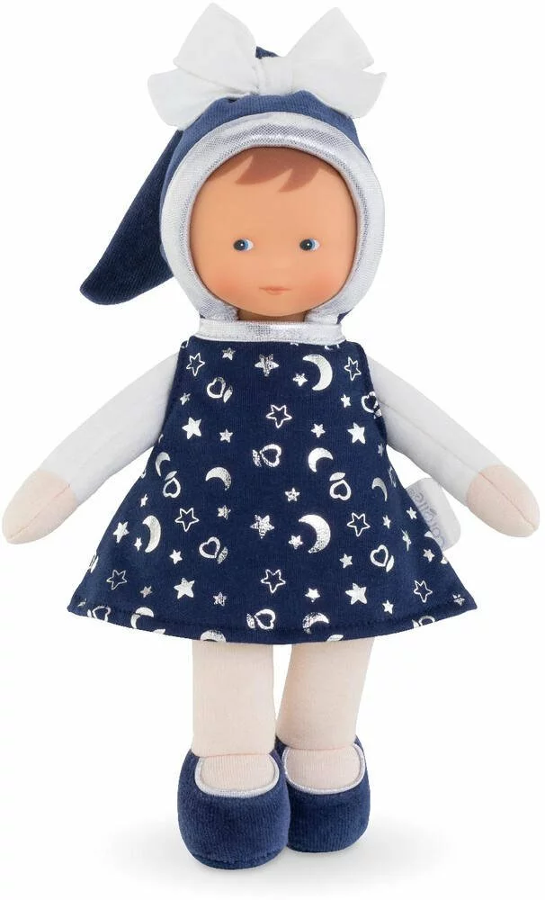 DOUDOU MISS NUIT ETOILEE 25 CM-COROLLE MON DOUDOU 3 DOUDOU MISS NUIT ETOILEE 25 CM-COROLLE MON DOUDOU