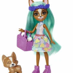 MATTEL ENCHANTIMALS - MEILLEURS AMIS DES BEBES 15 CM - POUPEE CRIZIA CORGI ET SHOW -Magasin De Jouets Vtech 4b6f212709b30b762ea2cd9227b64e722be8ba48 41107672 03