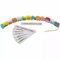 L'ATELIER DU BOIS ELEMENTS BOIS A ENFILER - VEHICULES