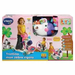 VTECH BABY - TROTTINO MON ZEBRE RIGOLO ROSE -Magasin De Jouets Vtech 50e8275ded12b81f08bfef85b746130e74e259d3 02029510 04