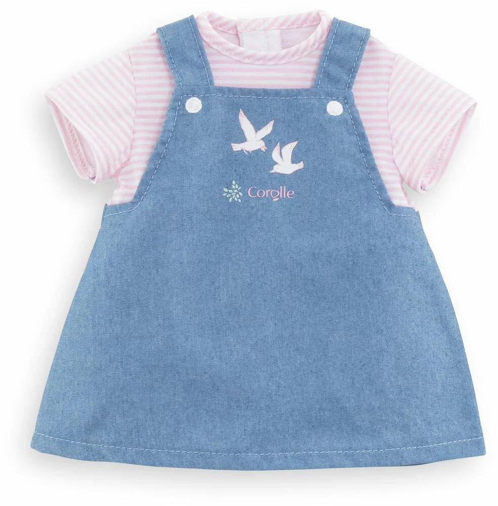 BB30 ROBE MARINIERE ROSE BORDS DE LOIRE -COROLLE VETEMENTS 3 BB30 ROBE MARINIERE ROSE BORDS DE LOIRE -COROLLE VETEMENTS