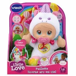 VTech LITTLE LOVE - POUPON PAILLETTE LICORNE ARC-EN-CIEL 30 CM -Magasin De Jouets Vtech 5d687aea90e019c6de809c59c9d566aecfc889ce 10040642 03
