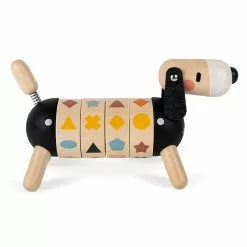 Janod CHIEN FORMES ET COULEURS - EN BOIS -Magasin De Jouets Vtech 6157a57b0c4cdaced2d6bd44a036908ea46b136d 04061477 04