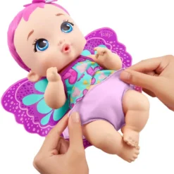MATTEL MY GARDEN BABY - POUPON BÉBÉ PAPILLON ROSE BOIT ET FAIT PIPI -Magasin De Jouets Vtech 67d70bc764f899ec6c0ded6ee72491ba44f51ada 41000601 03