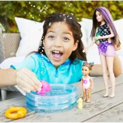 MATTEL COFFRET POUPEE BABYSITTER PISCINE - BARBIE -Magasin De Jouets Vtech 68727dc0c01bb755a302153253d7c4d5b045d928 10022597 05