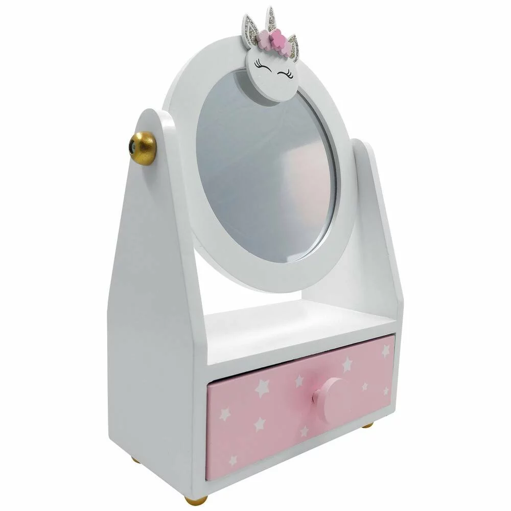 SIDJ BOITE A BIJOUX AVEC MIROIR LICORNE 3 SIDJ BOITE A BIJOUX AVEC MIROIR LICORNE