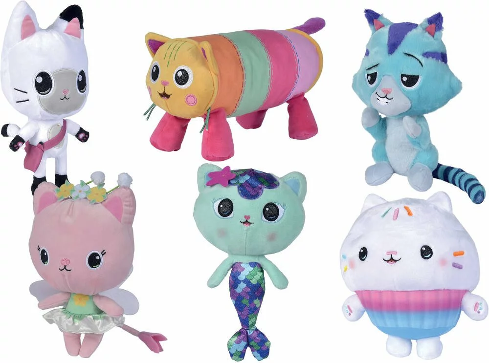 SIDJ GABBY - PELUCHE LES AMIS DE GABBY 25 CM 3 SIDJ GABBY - PELUCHE LES AMIS DE GABBY 25 CM