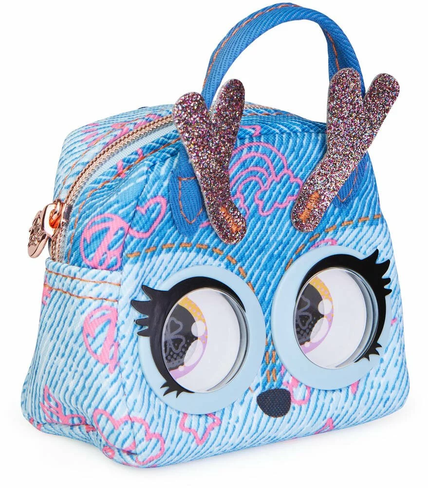 SPIN MASTER PURSE PETS MICRO - CERF DENIM 3 SPIN MASTER PURSE PETS MICRO - CERF DENIM