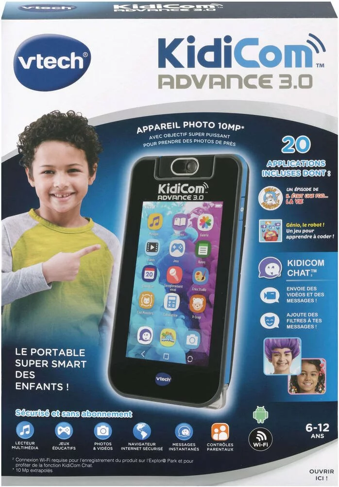 VTech KIDICOM ADVANCE 3.0 NOIR 7 VTech KIDICOM ADVANCE 3.0 NOIR – Image 5