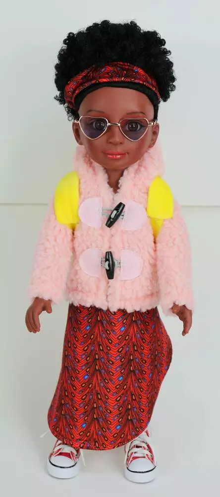 CERISE & CAPUCINE MA POUPEE SARAH BRANCHEE 46 CM 7 CERISE & CAPUCINE MA POUPEE SARAH BRANCHEE 46 CM – Image 5