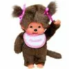 Bandai PELUCHE MONCHHICHI FILLE BAVOIR BLANC SURPIQUE DE ROSE 20 CM -Magasin De Jouets Vtech 714c6797036d7bc8454b98e95b1b895fa63ee4fa 08022493