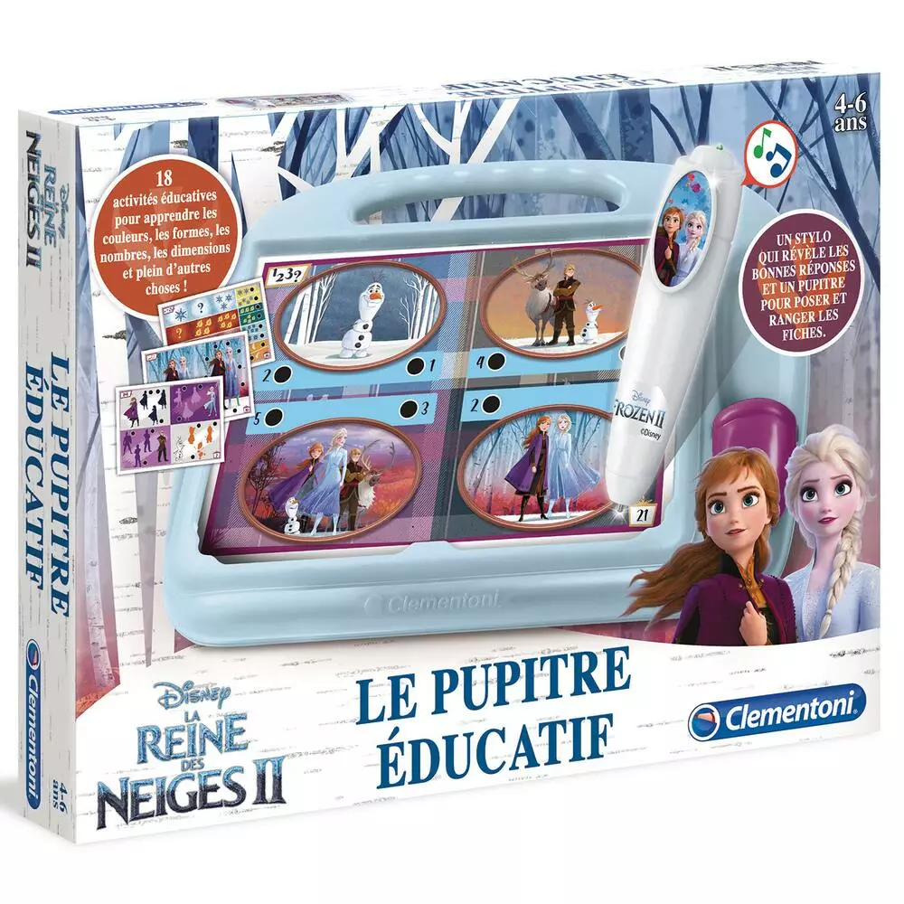 Clementoni PUPITRE ÉDUCATIF LA REINE DES NEIGES 2 4 Clementoni PUPITRE ÉDUCATIF LA REINE DES NEIGES 2 – Image 2