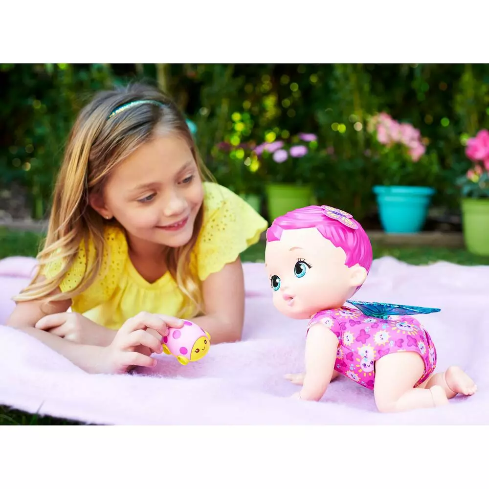 MATTEL TROTTEUR PAPILLON ET SONS ROSE 8 MATTEL TROTTEUR PAPILLON ET SONS ROSE – Image 6