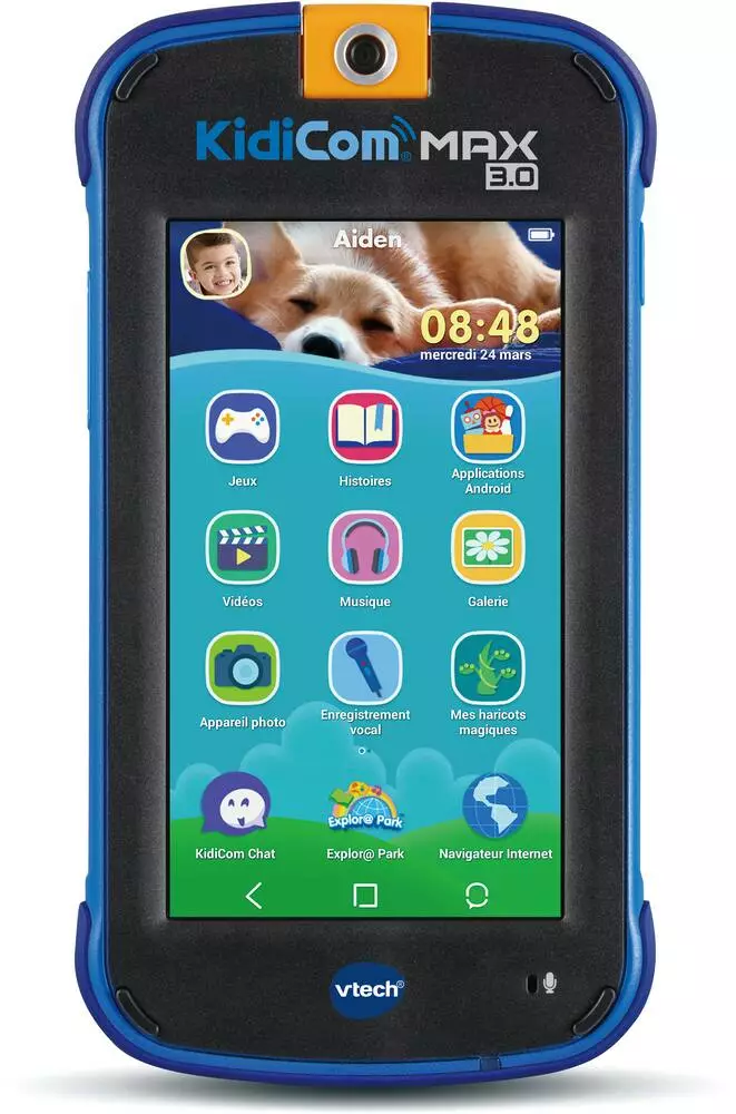 VTech KIDICOM MAX 3.0 BLEU 3 VTech KIDICOM MAX 3.0 BLEU