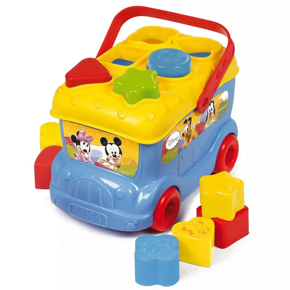 Clementoni LE BUS DES FORMES DE MICKEY 3 Clementoni LE BUS DES FORMES DE MICKEY