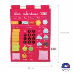 LUDI CALENDRIER BASIC ROSE -Magasin De Jouets Vtech 7b454fe888c3a071282fee3a18580f6ee210bd36 08040505 06