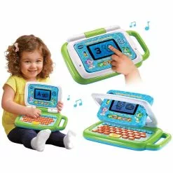 VTech ORDI-TABLETTE P'TIT GENIUS TOUCH VERT -Magasin De Jouets Vtech 7db4529f9541ffef9184acd972cc3bd8d973274a 04071971 04