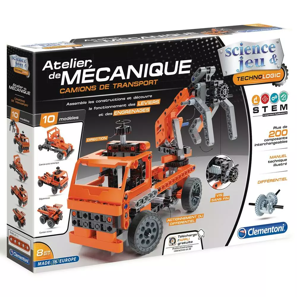 Clementoni CAMIONS DE TRANSPORT 3 Clementoni CAMIONS DE TRANSPORT