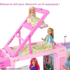 MATTEL CAMPING-CAR DE REVE 3-EN-1 - BARBIE -Magasin De Jouets Vtech 81e258cb55e3104c3923e3e32c3e3d698bbba796 12064847 06