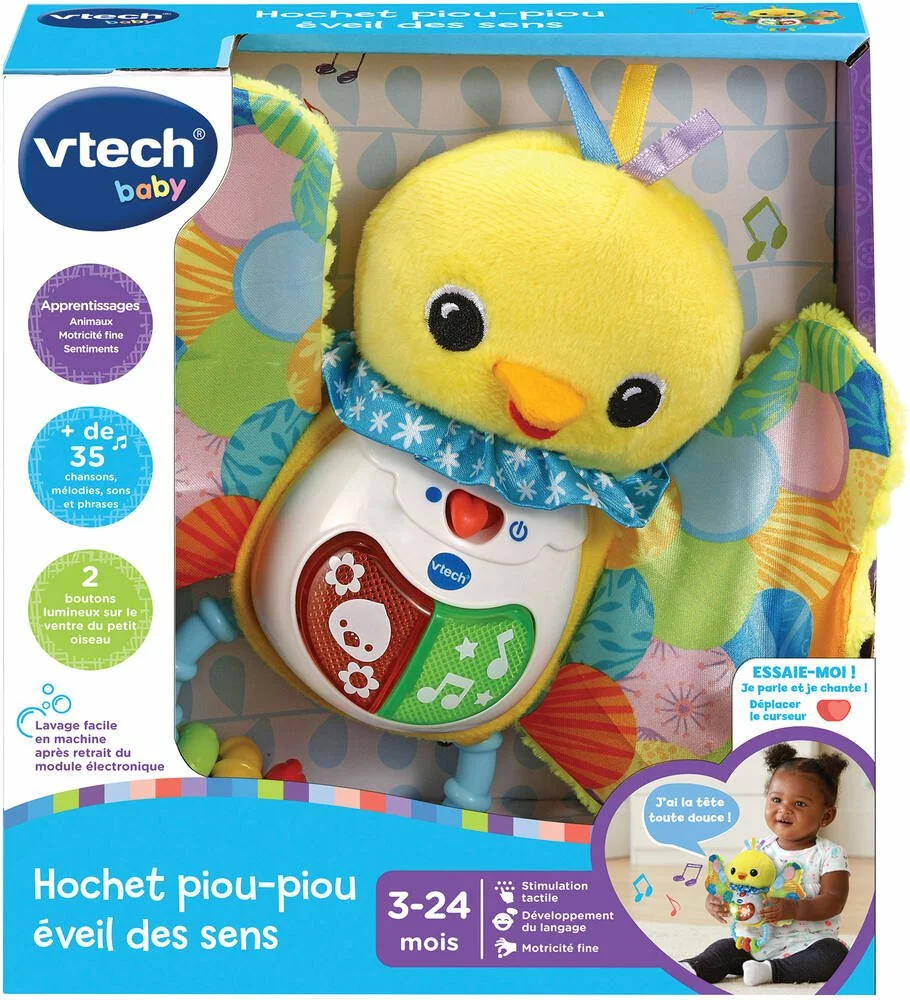 VTech HOCHET PIOU-PIOU EVEIL DES SENS 4 VTech HOCHET PIOU-PIOU EVEIL DES SENS – Image 2
