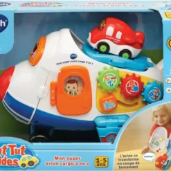 VTech TUT TUT BOLIDES MON SUPER AVION CARGO 2 EN 1 9 VTech TUT TUT BOLIDES MON SUPER AVION CARGO 2 EN 1 -Magasin De Jouets Vtech 91b279cc71c65e8bb0cea39e6be0d863cbfa2614 02028899 04
