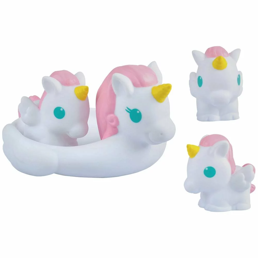 T'MIMI FAMILLE LICORNE DE BAIN 3 T'MIMI FAMILLE LICORNE DE BAIN
