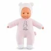 DOUDOU PTI CŒUR OURS ROSE 30 CM - COROLLE MON DOUDOU