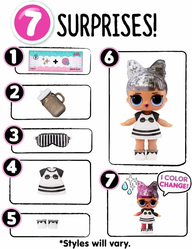 MGA Entertainment POUPEE - LOL SURPRISE GLITTER COLOR CHANGE 4 MGA Entertainment POUPEE - LOL SURPRISE GLITTER COLOR CHANGE – Image 2